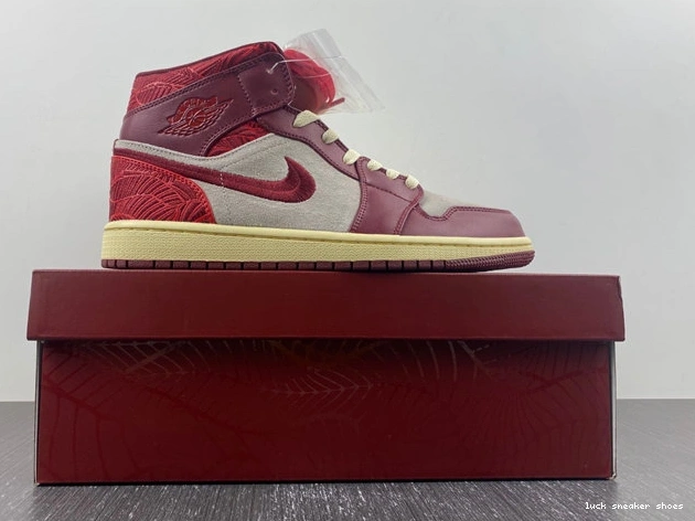 Cheap LUCY Leaf 1 Jordan Effortless DZ2820- Team 3684 Mid SE Tiki Red 1015